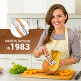 Moonval Multi-Functional Vegetable Peeler, Stainless Steel Kitchen Peeler for Fruits & Vegetables