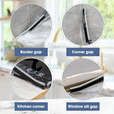 Moonval Gap Cleaning Brush, Hard Bristle Crevice Scrub Brush for Kitchen & Bathroom