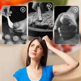 Moonval Stainless Steel Meatball Maker, Manual Meatball Mold for Uniform Meatballs