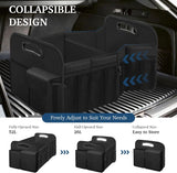 Moonval Collapsible Car Trunk Organizer, Large Waterproof SUV & Sedan Storage Bin
