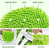 Moonval 2-in-1 Car Wash Brush Mop Kit, Extendable Microfiber Cleaning Mop for Cars & Home
