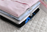 Moonval T-Shirt Organizer Set, 10-Pack Stackable Clothes Folding Boards for Closet Storage