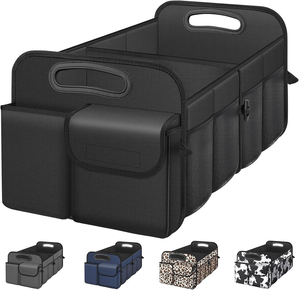Moonval Collapsible Car Trunk Organizer, Large Waterproof SUV & Sedan Storage Bin