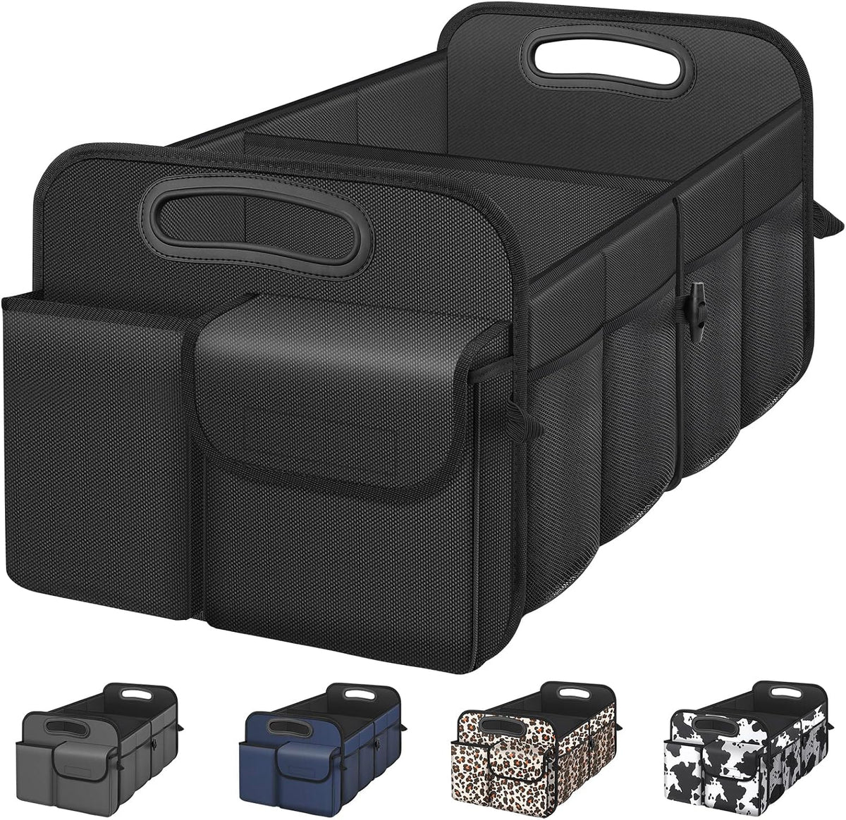 Moonval Collapsible Car Trunk Organizer, Large Waterproof SUV & Sedan Storage Bin