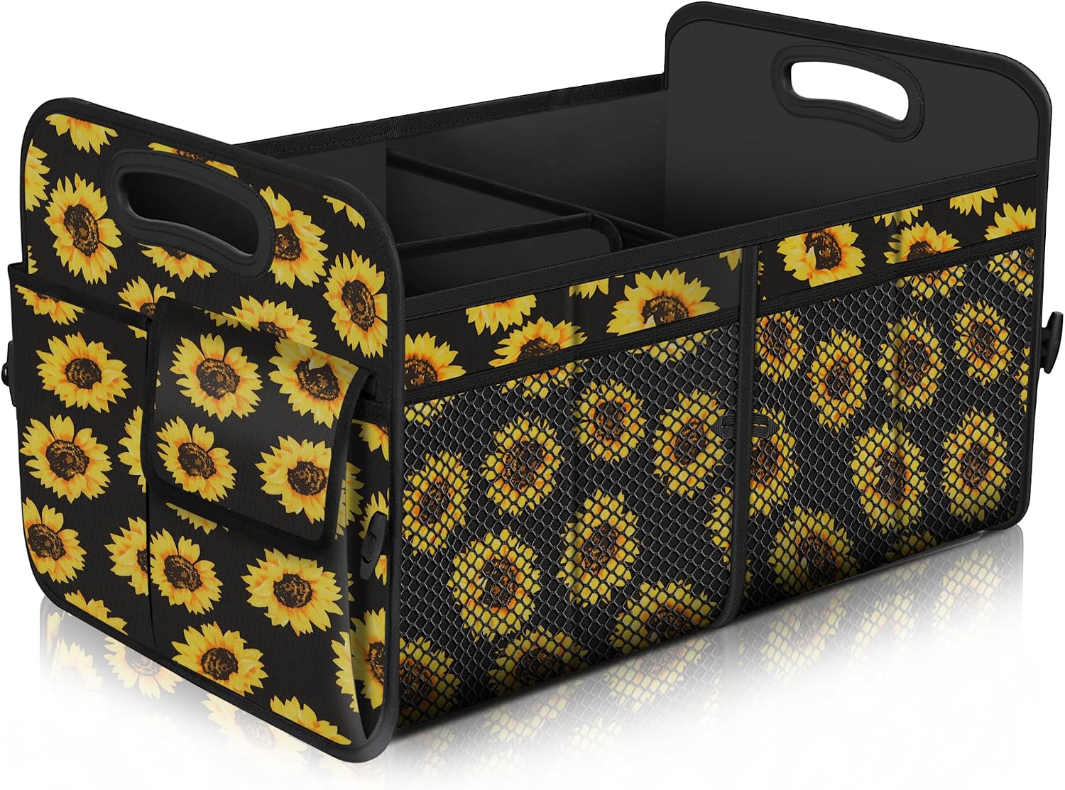 Moonval Collapsible Car Trunk Organizer, Large Waterproof SUV & Sedan Storage Bin