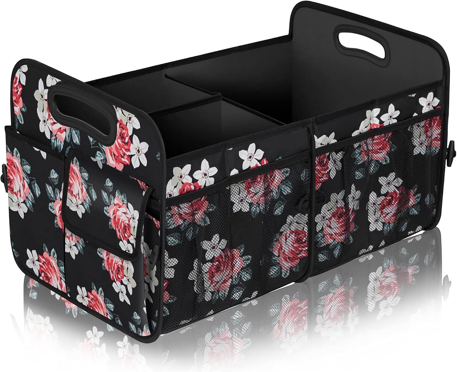 Moonval Collapsible Car Trunk Organizer, Large Waterproof SUV & Sedan Storage Bin