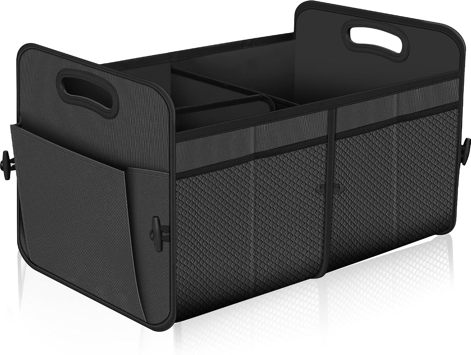Moonval Collapsible Car Trunk Organizer, Large Waterproof SUV & Sedan Storage Bin