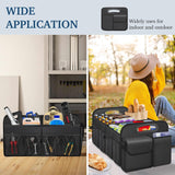 Moonval Collapsible Car Trunk Organizer, Large Waterproof SUV & Sedan Storage Bin