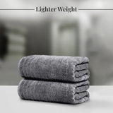 Moonval Cotton Towel Set, 8-Piece Bathroom Towels with 2 Bath, 2 Hand & 4 Washcloths