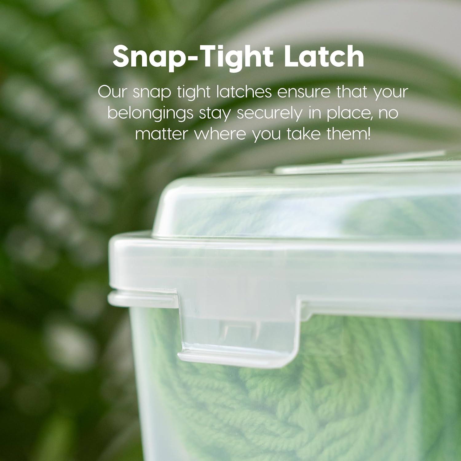 Moonval Board Game Storage Containers, Clear Organizers with Snap-Tight Lids & Built-In Handles
