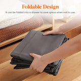 Moonval Under Bed Storage Bags, Foldable Organizers with Reinforced Handles for Bedding & Clothes