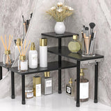 Moonval Countertop Organizer,  Corner Shelf for Kitchen, Bathroom, Coffee Station & Vanity