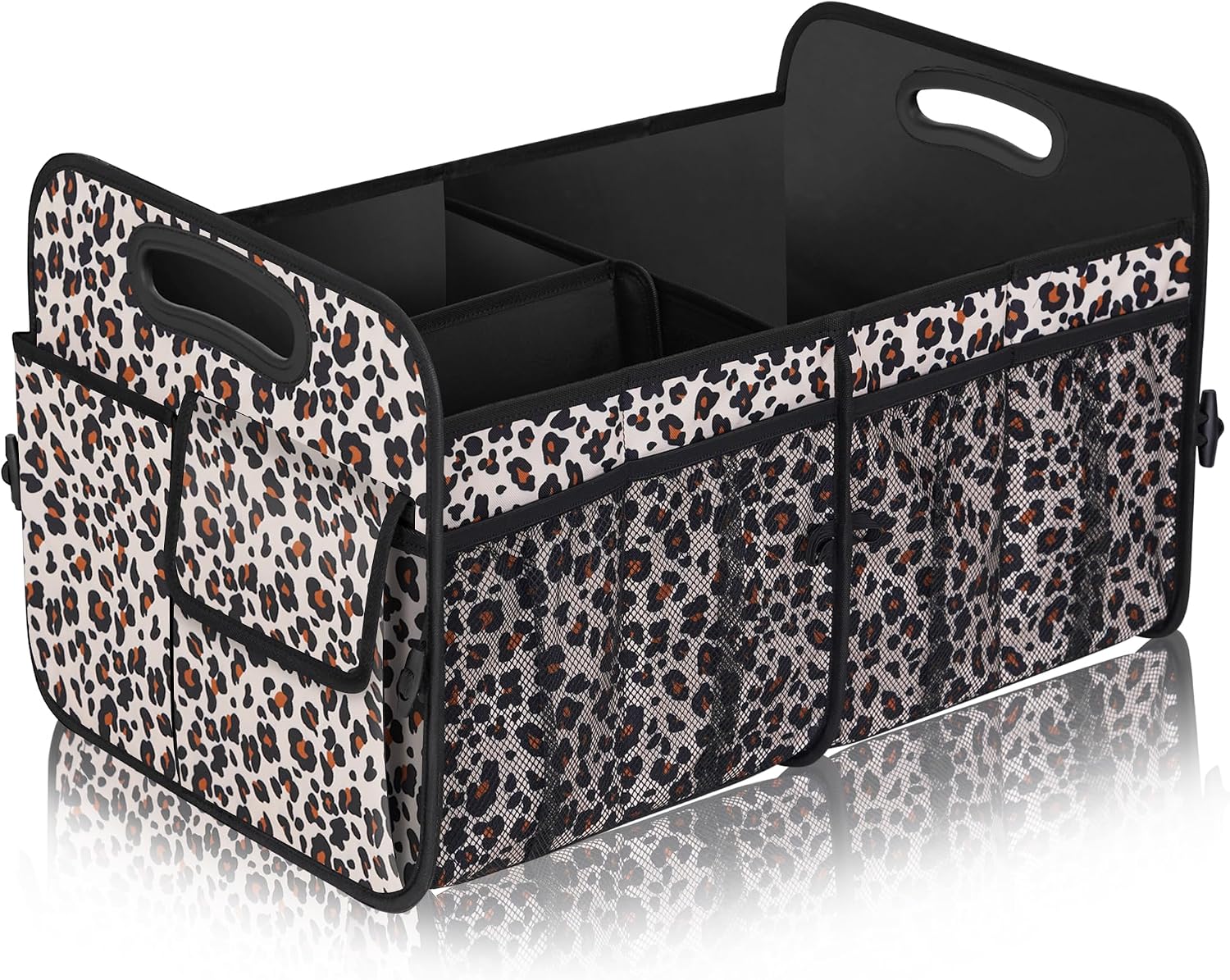 Moonval Collapsible Car Trunk Organizer, Large Waterproof SUV & Sedan Storage Bin