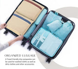 Moonval Cotton Saree Storage Cover, Breathable Zippered Garment Organizer for Travel