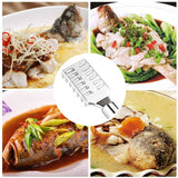 Moonval Stainless Steel Fish Scale Scraper, Handheld Descaler with Ergonomic Handle