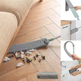 Moonval Retractable Gap Dust Cleaner, Extendable Microfiber Duster for Under Furniture & Tight Spaces