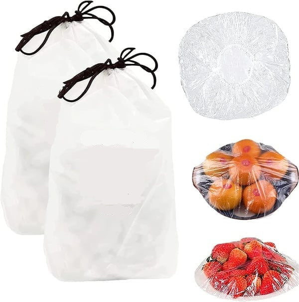 Moonval Reusable Food Freshness Bags, Elastic Bowl Covers for Fruit & Food Storage