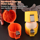 Moonval Egg Shell Opener, Stainless Steel Egg Cracker Tool for Clean & Easy Egg Opening