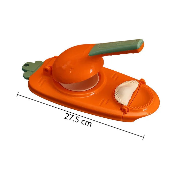 Moonval 2-in-1 Dumpling Maker Press, Dough Press & Dumpling Mold Kitchen Tool