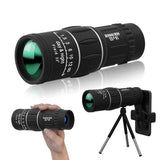 Moonval Portable Monocular Telescope, High-Magnification Waterproof Scope for Bird Watching & Travel