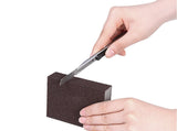 Moonval Metal Cleaning Sponge Set, Heavy-Duty Abrasive Scouring Pads for Pots & Pans