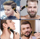 Moonval Cordless Hair Clipper, Rechargeable Wireless Hair & Beard Trimmer for Home & Travel