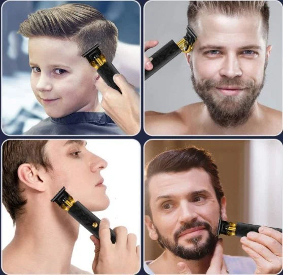Moonval Cordless Hair Clipper, Rechargeable Wireless Hair & Beard Trimmer for Home & Travel