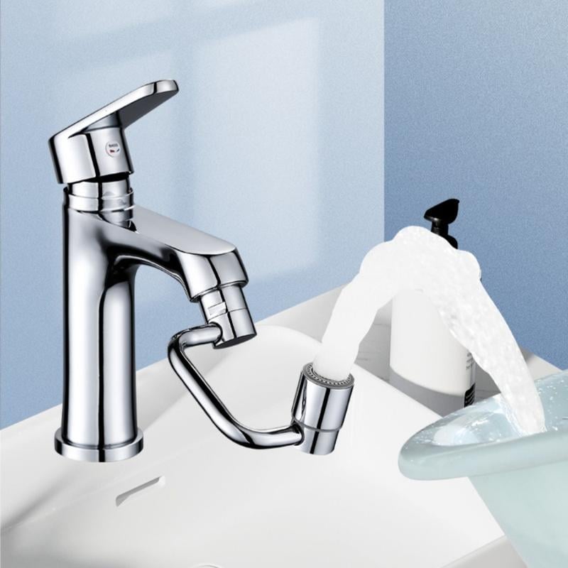 Moonval 1440° Rotating Faucet Aerator, Swivel Faucet Extender for Kitchen & Bathroom Sinks
