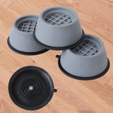 Moonval Anti-Vibration Washing Machine Pads, 4-Pack Non-Slip Noise Reduction Feet