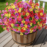 Moonval Artificial Daisy Flowers, 24 Bundles UV-Resistant Faux Outdoor Plants for Home & Garden Decor