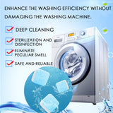 Moonval Washing Machine Cleaner Tablets, Deep Cleaning Descaler, Value Pack Buy 2 Get 3 Free
