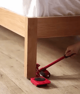 Moonval Furniture Moving Tool Set, Heavy-Duty Lifter with 4 Wheeled Slider Pads