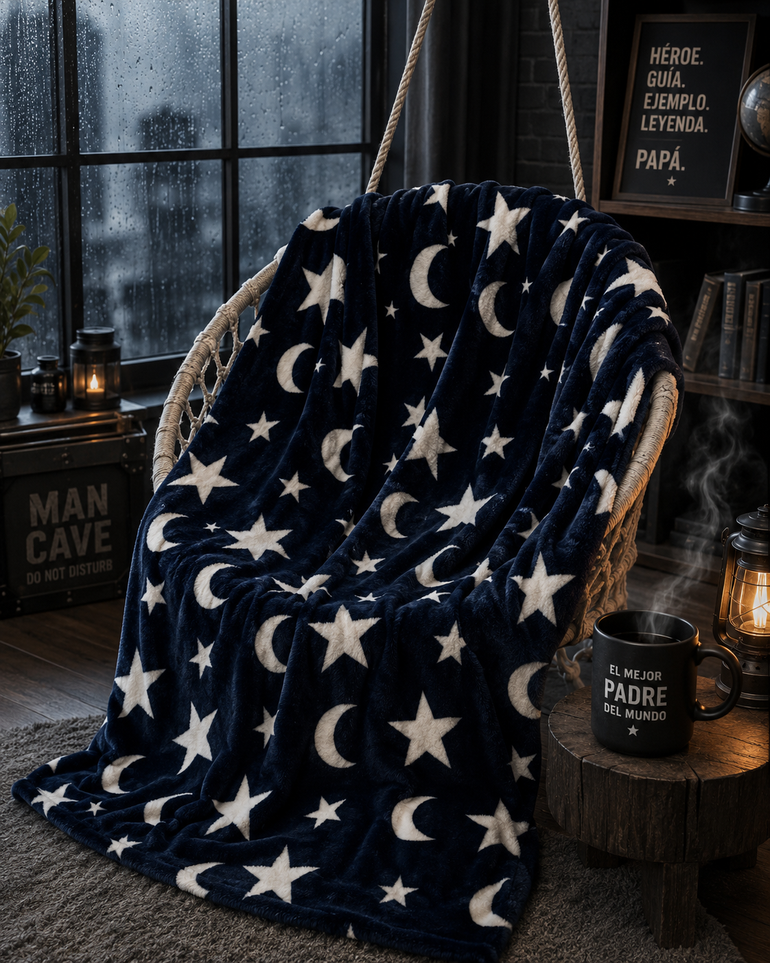 Moonval Premium Fleece Throw Blanket, 1000GSM Soft Plush Cozy Blanket 200 × 140 cm