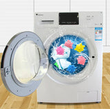 Moonval Laundry Dryer Balls, 10-Pack Reusable Washing Balls for Softer Clothes & Reduced Wrinkles