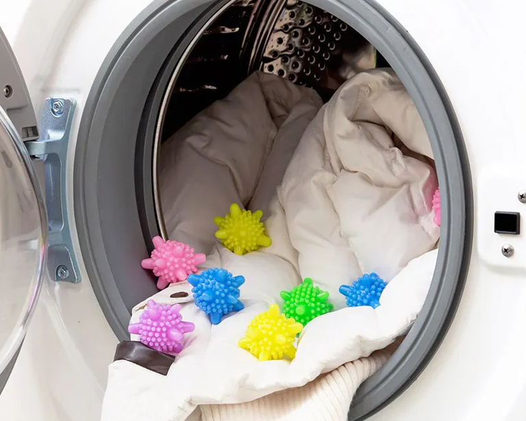 Moonval Laundry Dryer Balls, 10-Pack Reusable Washing Balls for Softer Clothes & Reduced Wrinkles
