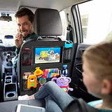 Moonval Car Seat Organizer, Backseat Storage Organizer with Multiple Pockets for Travel & Essentials