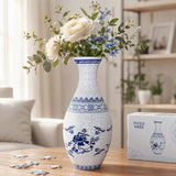 Moonval 3D Puzzle Vase, DIY Flower Vase Building Kit for Home Décor & Creative Display
