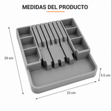 Moonval Multifunction Kitchen Organizer, Countertop Storage Rack for Spices, Utensils & Cooking Essentials