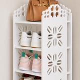 Moonval 6-Tier Shoe Rack Organizer, Space-Saving Storage Shelf for Entryway, Closet & Bedroom