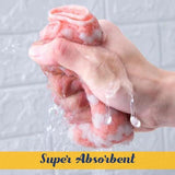 Moonval Microfiber Cleaning Cloths, Reusable Absorbent Kitchen Dish & Surface Towels