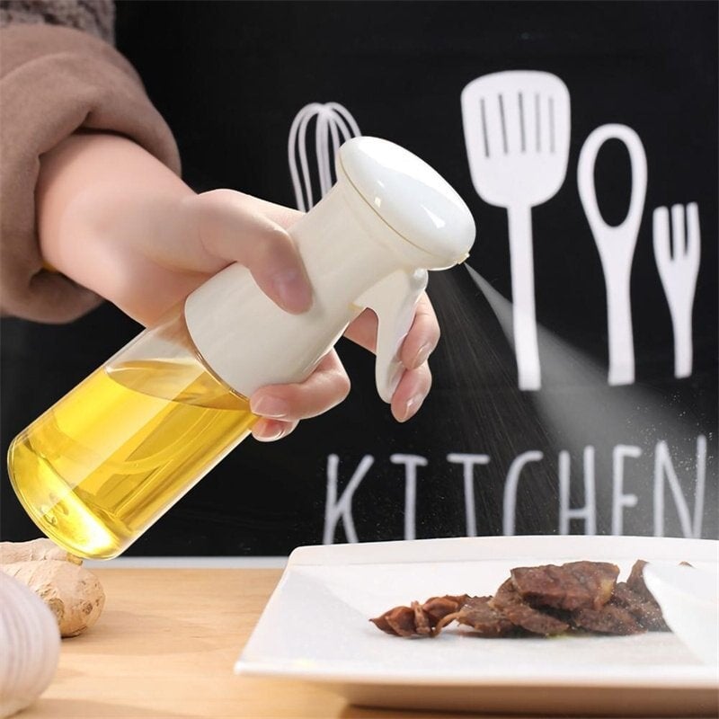 Moonval Oil Spray Bottle, Leak-Resistant Fine Mist Sprayer for BBQ, Cooking and Salads