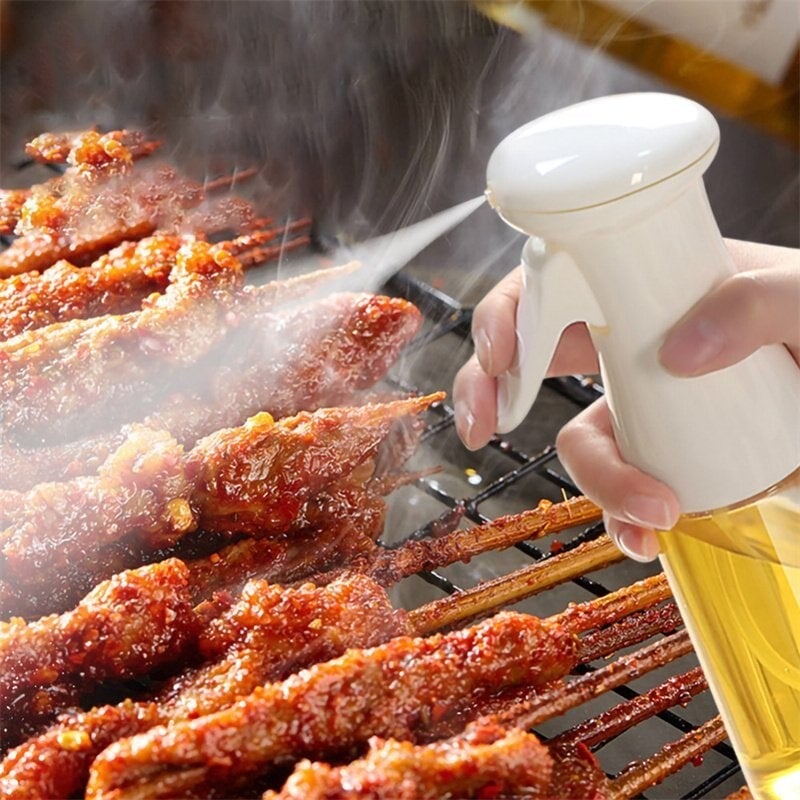 Moonval Oil Spray Bottle, Leak-Resistant Fine Mist Sprayer for BBQ, Cooking and Salads
