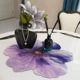 Moonval Kitchen Countertop Mat, Absorbent Quick-Dry Flower Dish Drying & Spill Mat