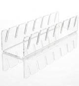 Moonval Acrylic Baseball Cap Organizer, Clear Stackable Hat Storage Display Box