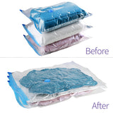 Moonval Vacuum Storage Bags with Electric Pump, 2-Pack Space Saving Compression Bags 50x70cm