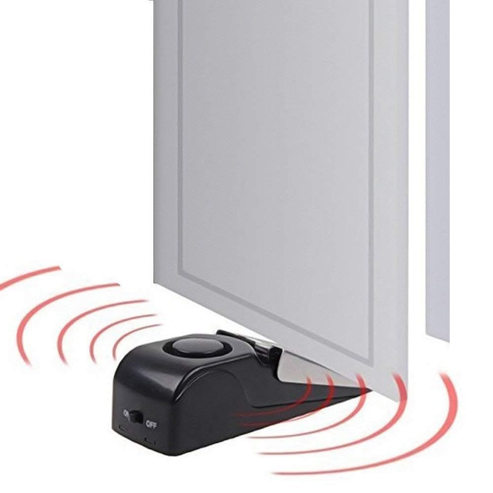 Moonval Door Stop Alarm, Portable Anti-Theft Security Door Alarm with Adjustable Sensitivity for Home & Travel