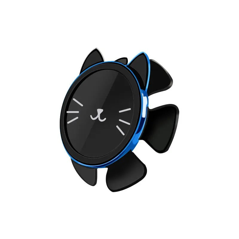 Moonval 360° Steering Wheel Phone Holder, Magnetic Car Mount for Safe Hands-Free Driving
