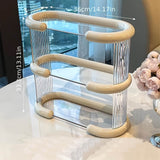 Moonval 3-Tier Storage Organizer, Space-Saving Countertop Shelf for Kitchen, Bathroom & Vanity