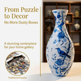 Moonval 3D Puzzle Vase, DIY Flower Vase Building Kit for Home Décor & Creative Display