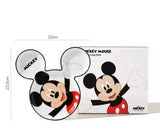 Moonval Ceramic Serving Plate, Mickey Mouse Shaped Snack, Dessert & Kids Dinner Plate